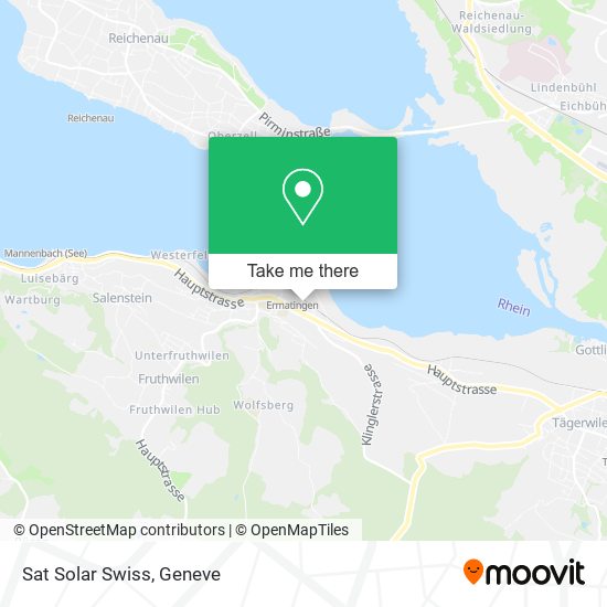 Sat Solar Swiss map