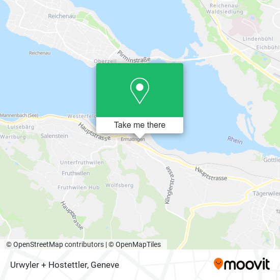 Urwyler + Hostettler map