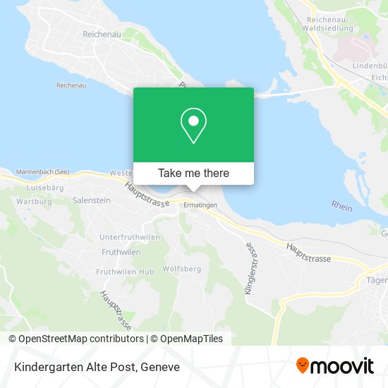 Kindergarten Alte Post map