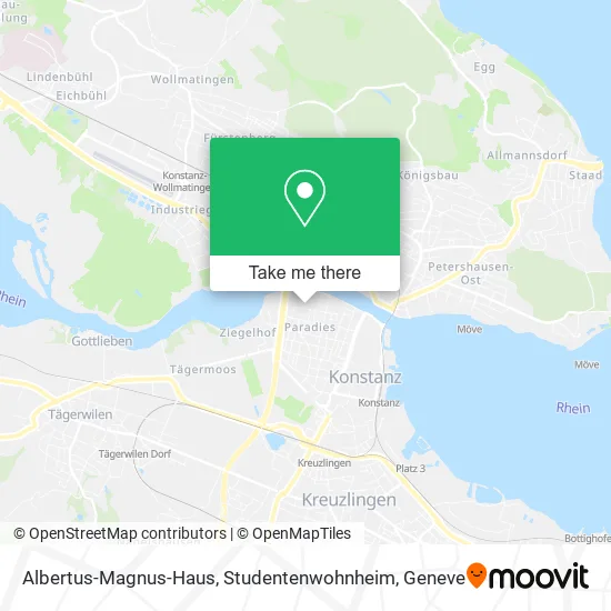 Albertus-Magnus-Haus, Studentenwohnheim map