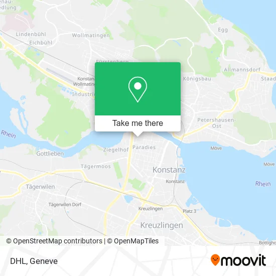DHL map