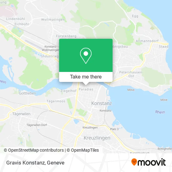 Gravis Konstanz map