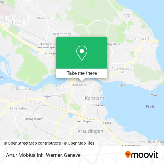 Artur Möbius Inh. Werner map