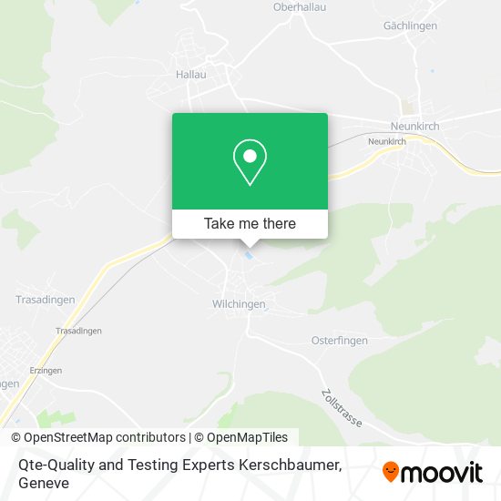 Qte-Quality and Testing Experts Kerschbaumer map