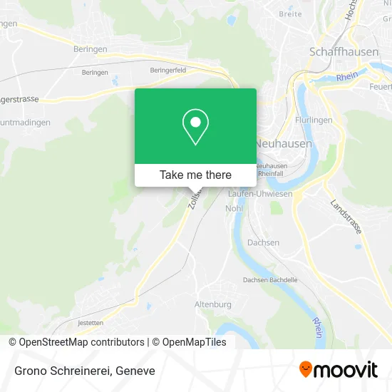 Grono Schreinerei map