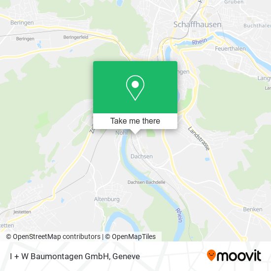 I + W Baumontagen GmbH map