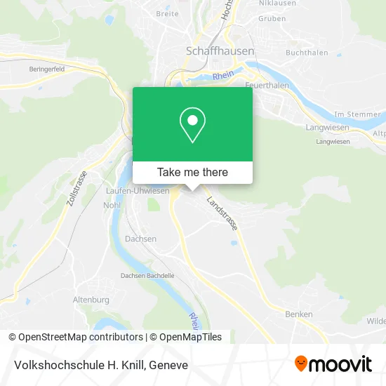 Volkshochschule H. Knill map