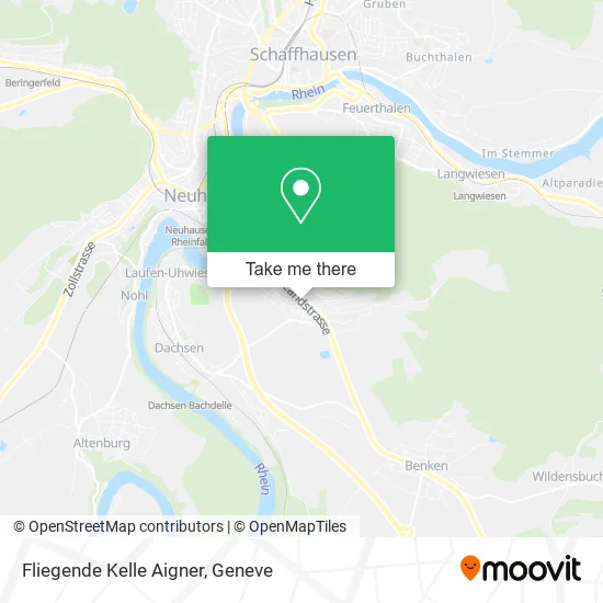 Fliegende Kelle Aigner map