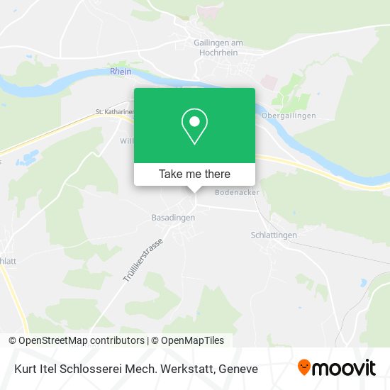 Kurt Itel Schlosserei Mech. Werkstatt map
