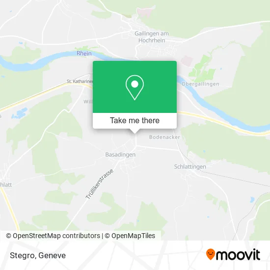 Stegro map