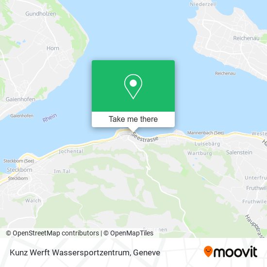 Kunz Werft Wassersportzentrum map