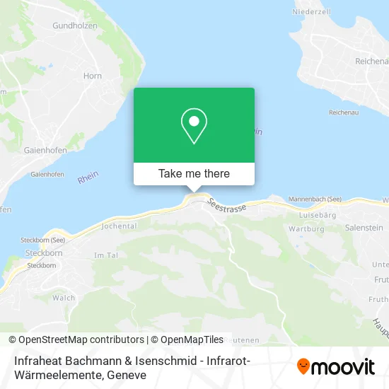 Infraheat Bachmann & Isenschmid - Infrarot-Wärmeelemente map