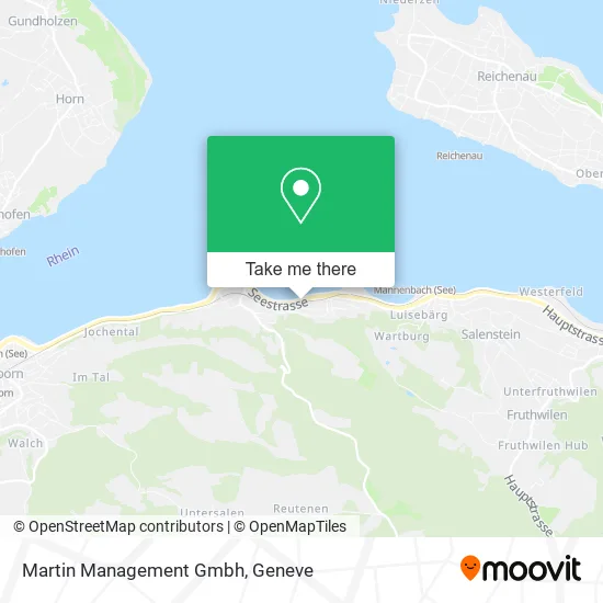 Martin Management Gmbh map