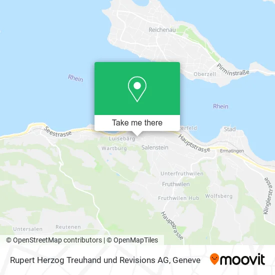 Rupert Herzog Treuhand und Revisions AG map