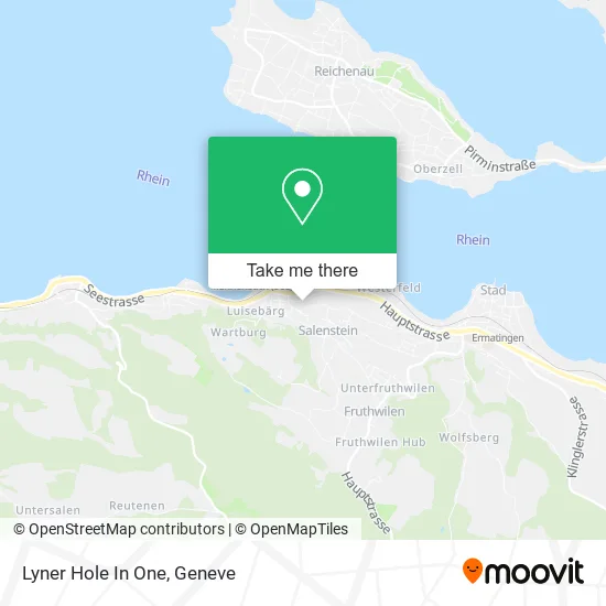 Lyner Hole In One map