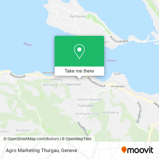 Agro Marketing Thurgau map