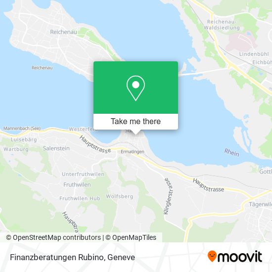 Finanzberatungen Rubino map