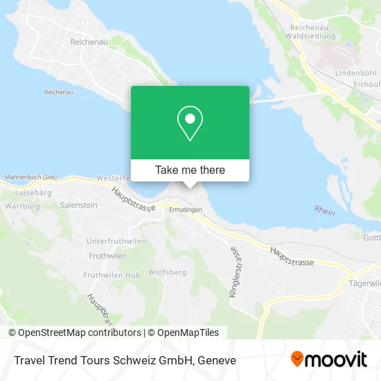 Travel Trend Tours Schweiz GmbH map