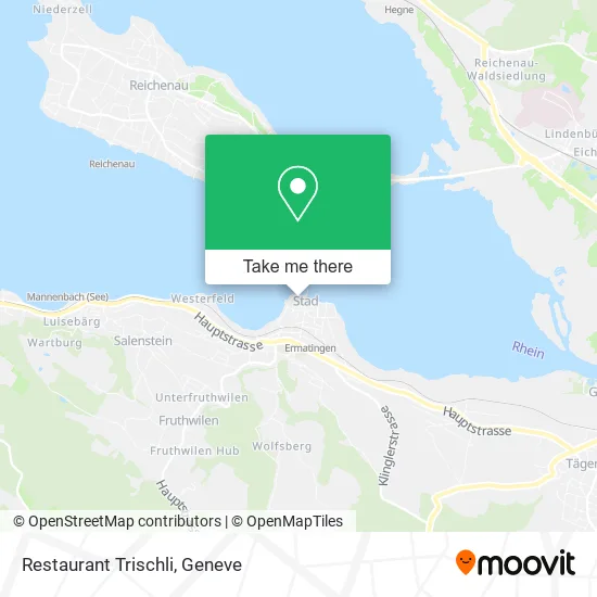 Restaurant Trischli map