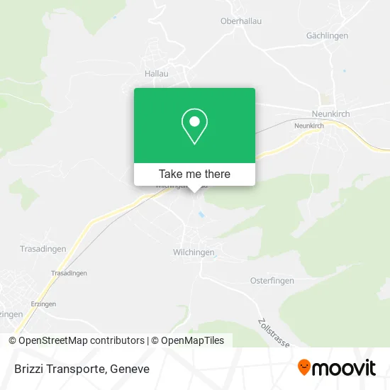 Brizzi Transporte map