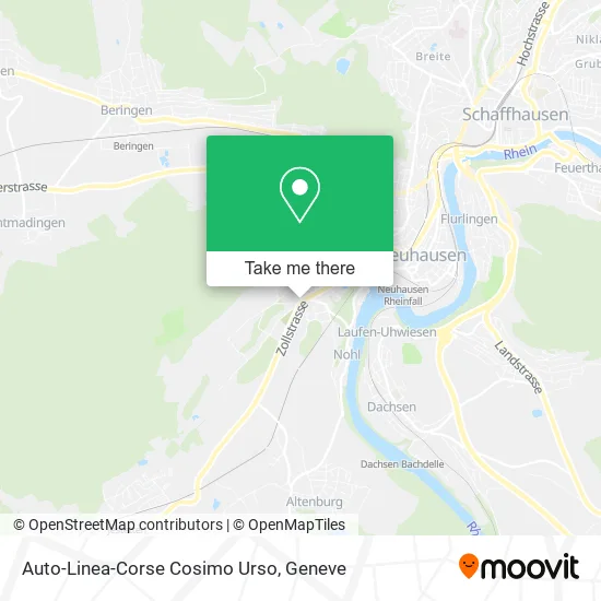 Auto-Linea-Corse Cosimo Urso plan