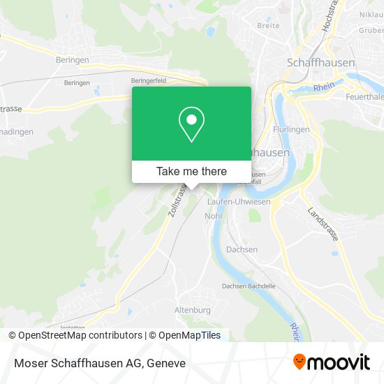 Moser Schaffhausen AG map