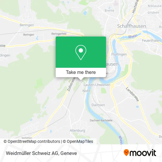 Weidmüller Schweiz AG map
