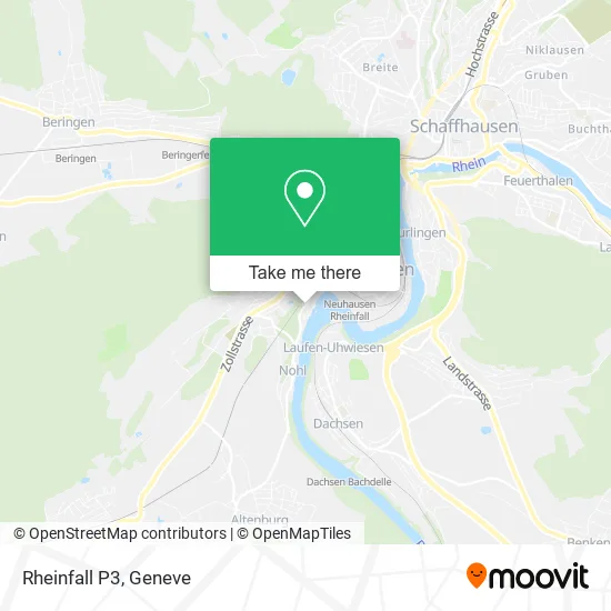 Rheinfall P3 map