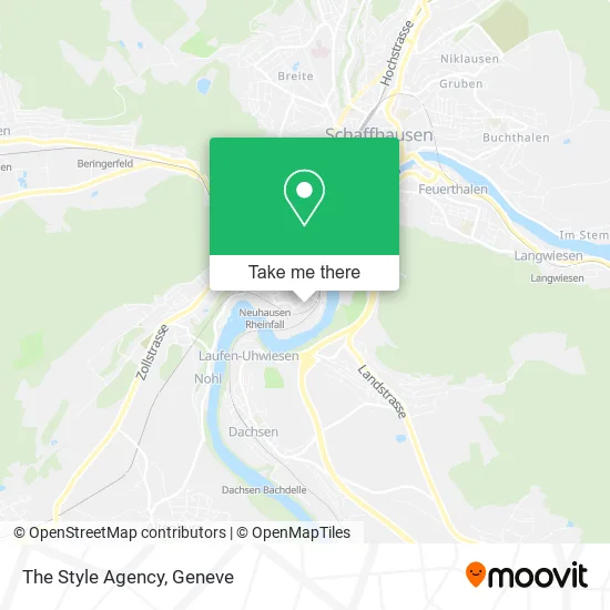 The Style Agency map