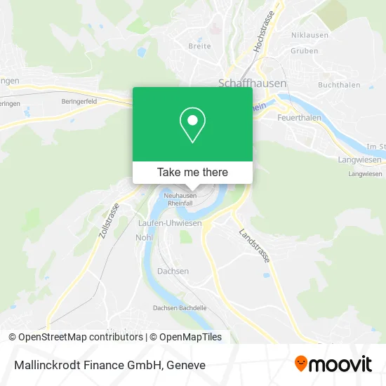 Mallinckrodt Finance GmbH map
