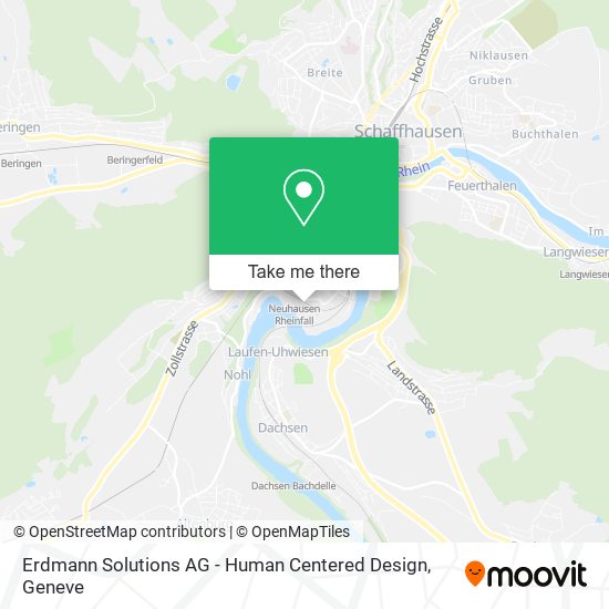 Erdmann Solutions AG - Human Centered Design map