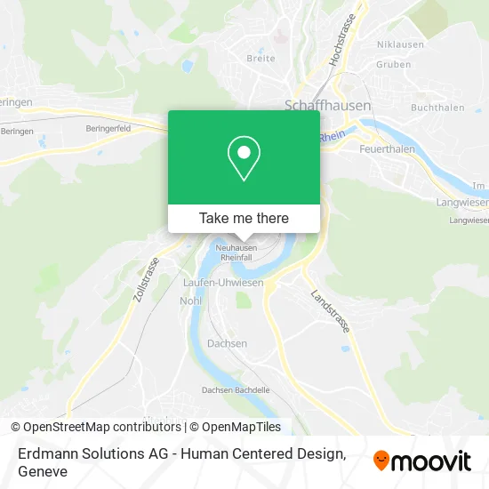 Erdmann Solutions AG - Human Centered Design map