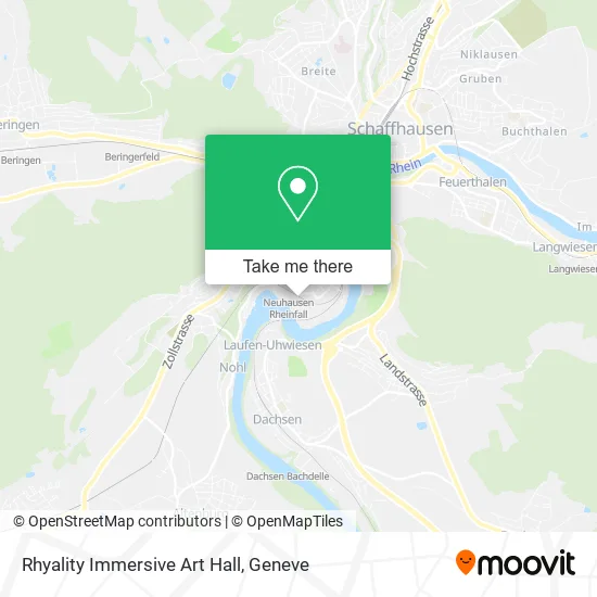 Rhyality Immersive Art Hall map