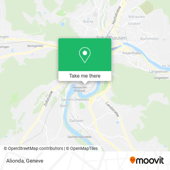 Alionda map