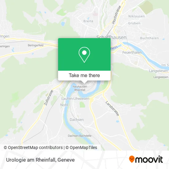 Urologie am Rheinfall map