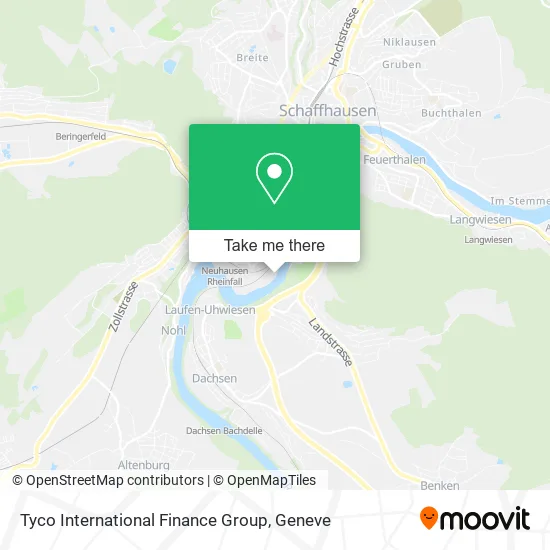 Tyco International Finance Group map