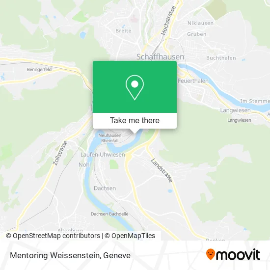 Mentoring Weissenstein map