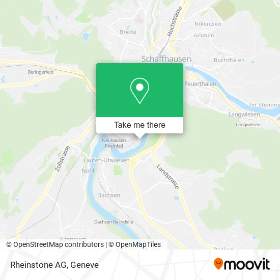 Rheinstone AG map