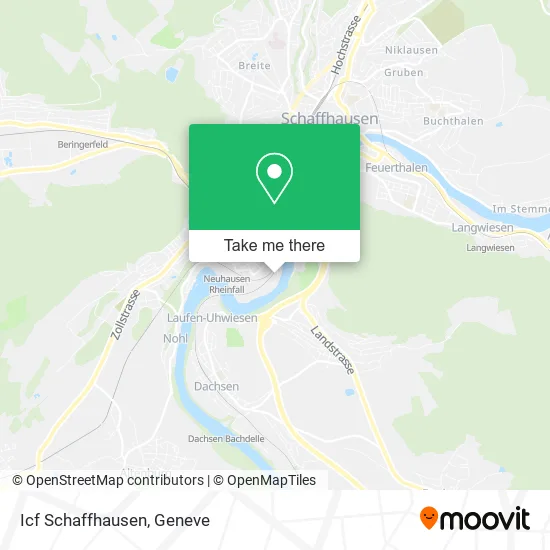 Icf Schaffhausen map