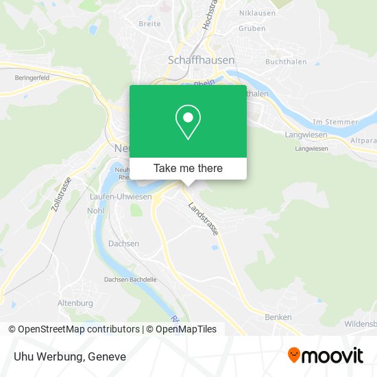 Uhu Werbung map