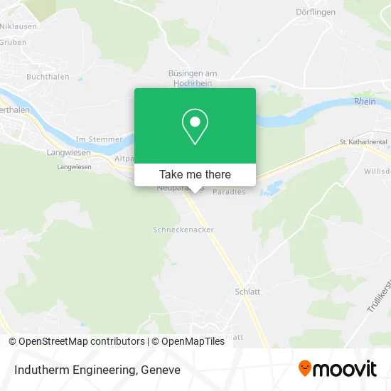 Indutherm Engineering map