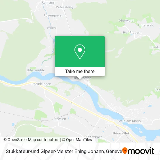 Stukkateur-und Gipser-Meister Ehing Johann map