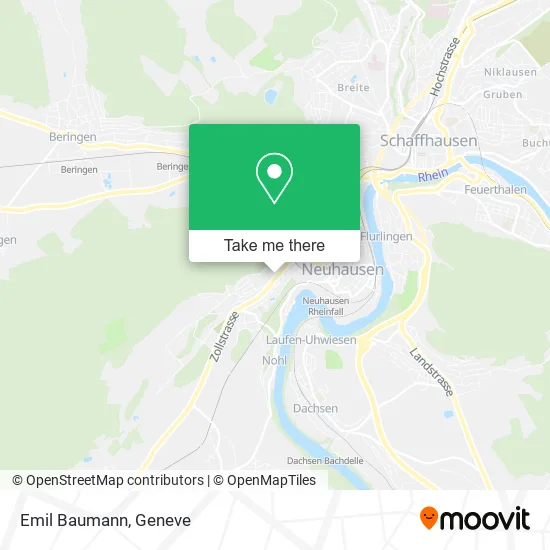 Emil Baumann map