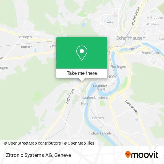 Zitronic Systems AG map