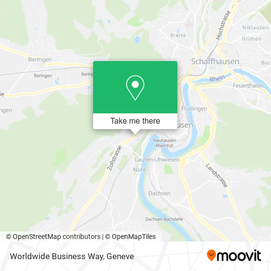 Worldwide Business Way map
