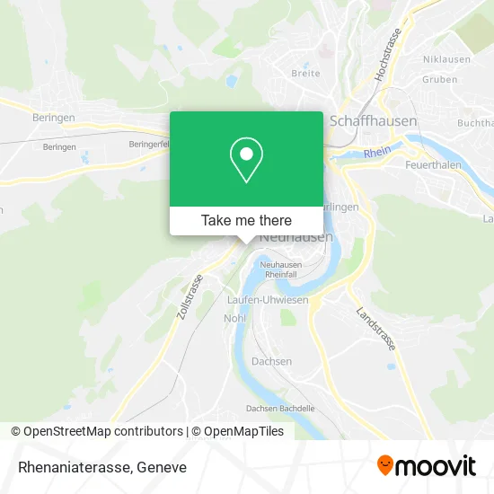 Rhenaniaterasse map