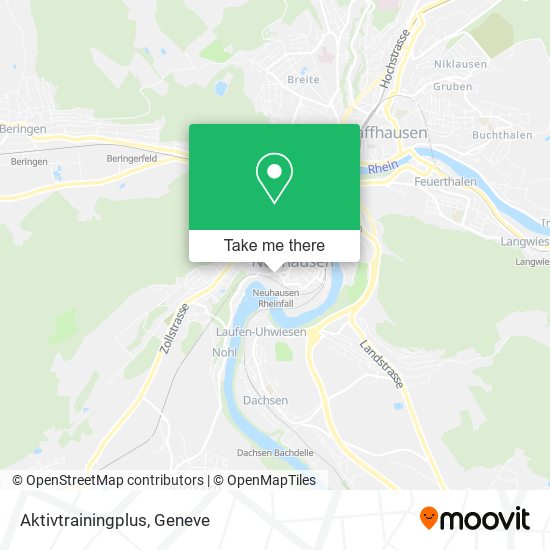 Aktivtrainingplus map