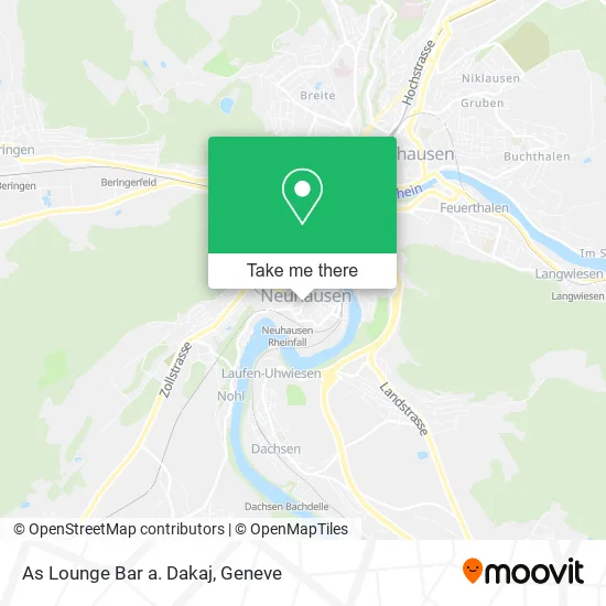 As Lounge Bar a. Dakaj map