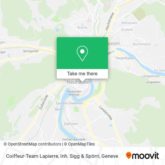 Coiffeur-Team Lapierre, Inh. Sigg & Spörri map