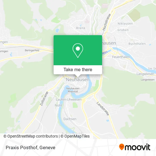 Praxis Posthof map